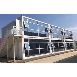 Factory Wholesale Office Building Tiny Prefabricated Efficient Construction Foldable Small Tiny Container House Home Office