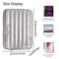 Sac pour ordinateur portable/tablette personnalisé 13,3/14 pouces, étui portable étanche pour ordinateur portable, housse de grande capacité, sacoche pour ordinateur portable d'affaires