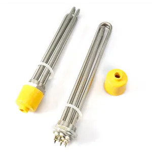 380v 3 phase 9kw industrial waterproof stainless steel electric tubular water immersion heating element