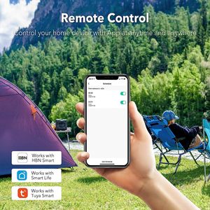 تويا المكونات الذكية واي فاي التحكم في التطبيق الصوتي منفذ التبديل الموقت ومقبس مراقبة الطاقة في الهواء الطلق المقابس الجدار للماء المقابس - Product Image 6