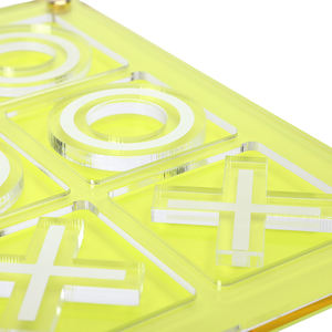 Juego de acrílico para playa, mesa moderna, decoración de ajedrez para el hogar, juego de Lucite <span class=keywords><strong>Xo</strong></span>, juego de acrílico, Tic Tac Toe - Product Image 4