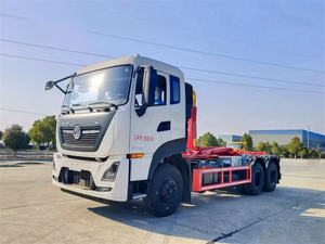 Camión de basura Dongfeng de 20CBM 22CBM con brazo elevador tipo gancho y contenedor desmontable para gestión de residuos - Product Image 6