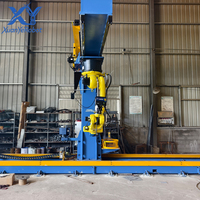 Robot de soudage 6 axes à cantilever inversé STEP SA12/2000H 2000mm avec rail au sol, vision 3D, sans programmation, soudeuse MIG/MAG, servomoteur