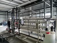 Pompe de station de traitement d'eau industrielle RO, moteur, réservoir sous pression, engrenage, filtration haute efficacité 60T/H, fonctionnement entièrement automatique
