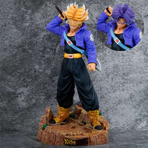 Action Figure <span class=keywords><strong>Anime</strong></span> Guerriero <span class=keywords><strong>del</strong></span> Futuro Oversize 47CM con Design a Doppia Testa, Modello da Collezione Premium in PVC per Esposizione - Product Image 6