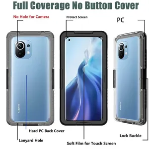 Étui de téléphone universel étanche pour Nothing Phone (3a) Lite Pro, pochette antichoc, protection complète, <span class=keywords><strong>coque</strong></span> anti-eau - Product Image 5