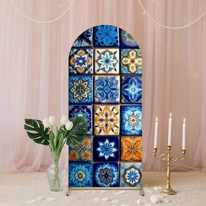 Durable Stainless Steel Arch Backdrop for <b>Weddings</b> and Parties Custom Indoor/Outdoor Events <b>Banner</b> Decoration - Product Image 4