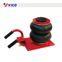 Outils de réparation automobile personnalisés levage 3 tonnes 3.5 tonnes triple air sac gonflable voiture cric de levage pneumatique ballon Air Jacks