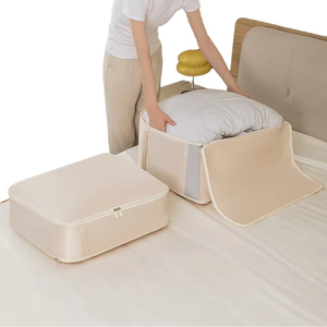 Bolsa <span class=keywords><strong>de</strong></span> Almacenamiento para Edredones <span class=keywords><strong>de</strong></span> Alta Calidad, Bolsas <span class=keywords><strong>de</strong></span> Almacenamiento <span class=keywords><strong>de</strong></span> <span class=keywords><strong>Ropa</strong></span> Resistentes <span class=keywords><strong>de</strong></span> Gran Capacidad con Cremallera - Product Image 1