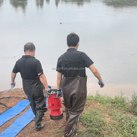 Pompe hydraulique submersible industrielle de 450 m³/h pour puits profonds, drainage des inondations et des situations d'urgence