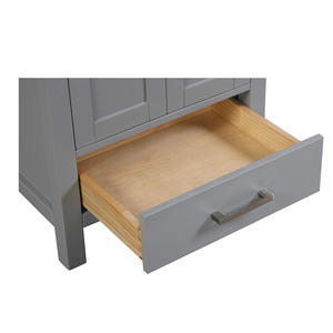 24 inch Free Standing Modern High End Bathroom <b>Vanity</b> <b>with</b> Ceramic Basin and Water Resistant Features - Product Image 6