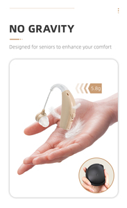 Aides auditives numériques rechargeables BTE, amplificateur intelligent, réduction du bruit, écologiques, haute qualité, <span class=keywords><strong>prix</strong></span> bas <span class=keywords><strong>pour</strong></span> les pertes auditives légères à modérées - Product Image 3