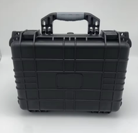 Boîte à outils en plastique rigide étanche IP67, résistante aux chocs, pour atelier, boîte de rangement de précision pour matériel, mousse intérieure personnalisée