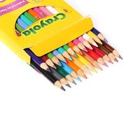 Crayons de Couleurs Multicolores Bon Marché, Personnalisables avec Logo, Promotionnels, en Boîte de 12 Couleurs