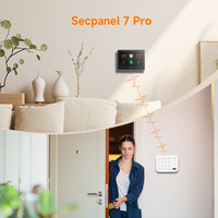 Sistem Keamanan Rumah Staniot Portable ABS Wireless Keypad Doorbell dengan Alarm Pencuri Jaringan LoRa WiFi/GSM