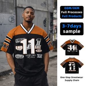 <b>Top</b> Ranking Men's Casual Hip Hop T-shirts Spandex/Polyester Knitted 200g Digital Printing Quick Dry OEM Service Custom <b>Patchwork</b> - Product Image 1