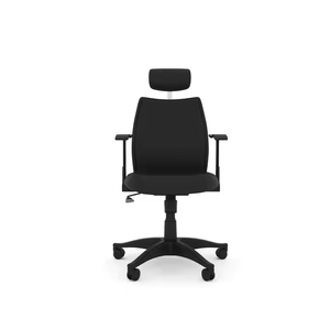 Venta al por mayor silla de oficina con respaldo alto con diseño ergonómico moderno color negro para máxima comodidad de proveedor indio - Product Image 6