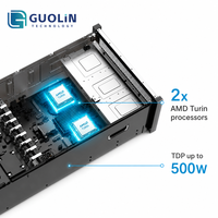Serveur d'entraînement de modèles IA XFUSION |   FusionServer G6550 V8 |   10x GPU prêts à l'emploi |   Double processeur AMD Turin 9005 |   6U |   Stock d'origine de 3 ans