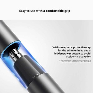 Tondeuse à poils de nez XiaoMi, corps métallique portable, alimentée par batterie, usage domestique - Product Image 5