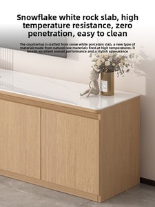 Massivholz-<span class=keywords><strong>TV</strong></span>-Schrank im <span class=keywords><strong>Blockhaus</strong></span>-Stil mit Kombinierbarem Couchtisch für Wohnzimmer und Kleine Räume - Product Image 2