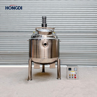 Mélangeur de laboratoire au meilleur prix, machine de fabrication de détergent, réservoir de mélange industriel grande capacité en acier inoxydable, moteur AC