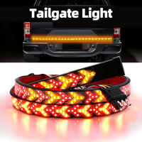 12V 24V कार एलईडी Tailgate प्रकाश एलईडी ट्रक Tailgate प्रकाश बार लाल रनिंग बारी संकेत ब्रेक रिवर्स बैकअप पूंछ प्रकाश पट्टी