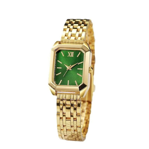 Nuevo Reloj Cuadrado Retro para Mujer, Cristal de Zafiro, Correa Acrílica, Reloj de Cuarzo, Estilo Vintage, Simple, Ligero y de Lujo, para Estudiantes, 37 mm - Product Image 5