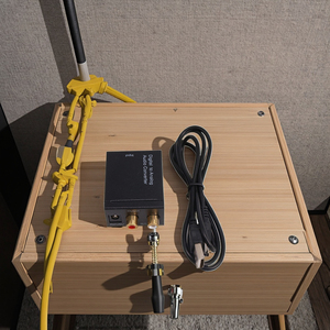 Convertidor de señal de audio de fibra óptica Divisor de audio analógico <span class=keywords><strong>digital</strong></span> Entradas coaxiales Salida RCA para convertidor extractor HDMI SPDIF - Product Image 2