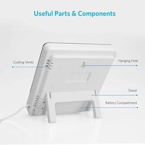 HTC2 termometer dan higrometer Digital, <span class=keywords><strong>Monitor</strong></span> kelembapan suhu dalam ruangan luar ruangan untuk inkubator kelembapan - Product Image 5