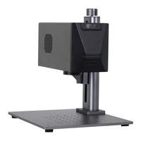 Marqueur laser à fibre mini HD 4K, 8,5 kg, machine de gravure et de marquage laser pour métal, plastique, cuir, bois peint