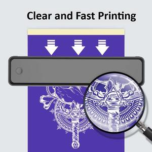 Tragbarer A4 Kabelloser Thermodrucker mit 1500mAh Akku - Tattoo-Schablonendrucker für iOS & Android auf Lager - Product Image 3