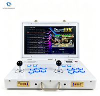 Nouvelle Boîte de Jeu Arcade Pandora 20000-en-1 3D WiFi de Haute Qualité 2026 avec Lumière LED, Console Séparée, Prise en Charge de 1 à 4 Joueurs, en Métal, Version Anglaise