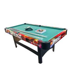 <span class=keywords><strong>Mesa</strong></span> de Billar y Snooker Comercial de Madera de 7 pies, Resistente, que Funciona con Monedas, con Sistema de Retorno de Bolas, para Fiestas en Clubes Interiores, Venta Directa de Fábrica - Product Image 2