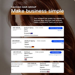 Extensions de cheveux européens Remy Invisible Genius/Hybrid Weft d'un seul donneur Genius Wefts - Product Image 6