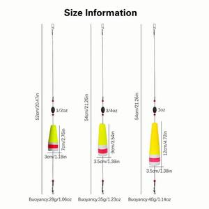 Galleggianti da <span class=keywords><strong>pesca</strong></span> da 3, 4, 5 pollici per rig da acqua salata, galleggianti zavorrati per la <span class=keywords><strong>pesca</strong></span> di spigola, redfish e <span class=keywords><strong>trota</strong></span> maculata, galleggianti a tappo per la <span class=keywords><strong>pesca</strong></span> a popping - Product Image 6