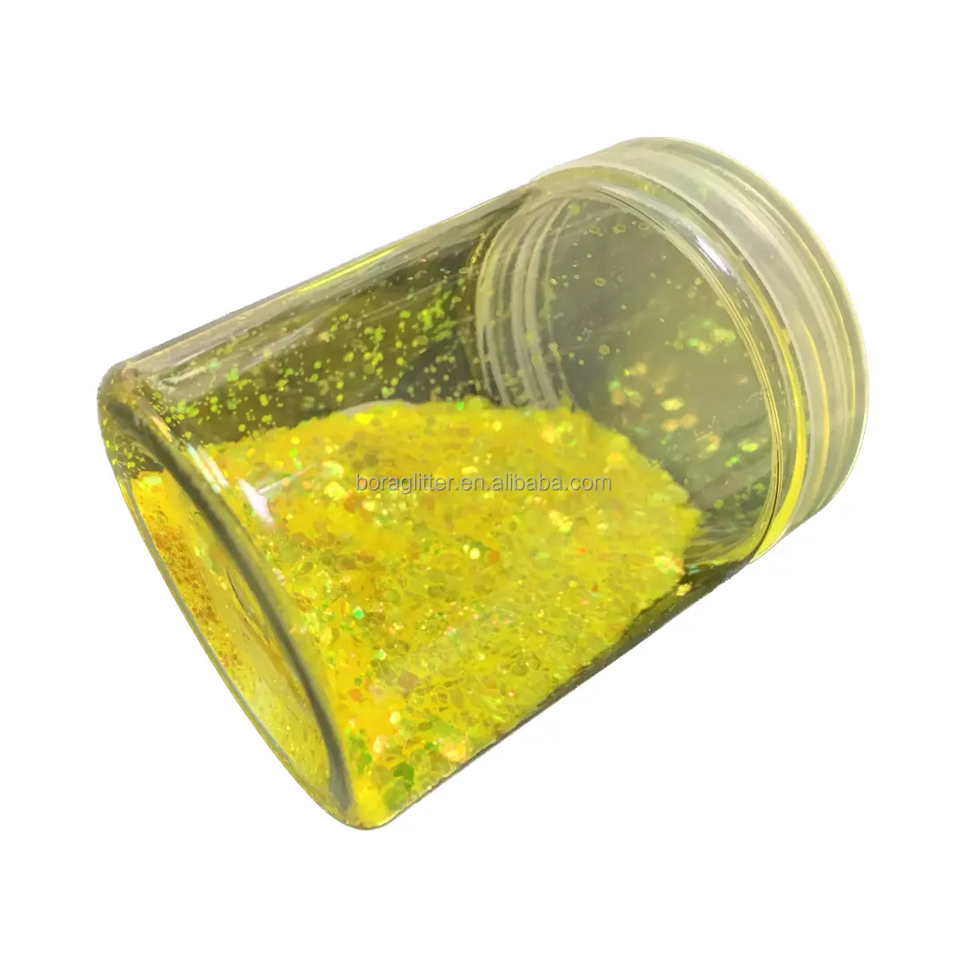 Hot Sales Shine Bright Like Diamond Iridescent Nail Glitter Powder Bulk Rainbow Opal Chunky Mix Glitter Powder