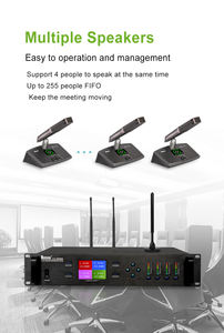 Système de visioconférence audio-vidéo professionnel sans fil, bande UHF - Product Image 2