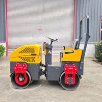 Mini-compacteur vibrant diesel de 1,5 tonne, directement de l'usine, pour petits travaux routiers