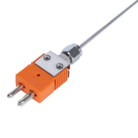 Armored Thermocouple Heavy Duty Long Life Metal Processing Mineral Insulated for Low Temperature Steel Mill Furnace