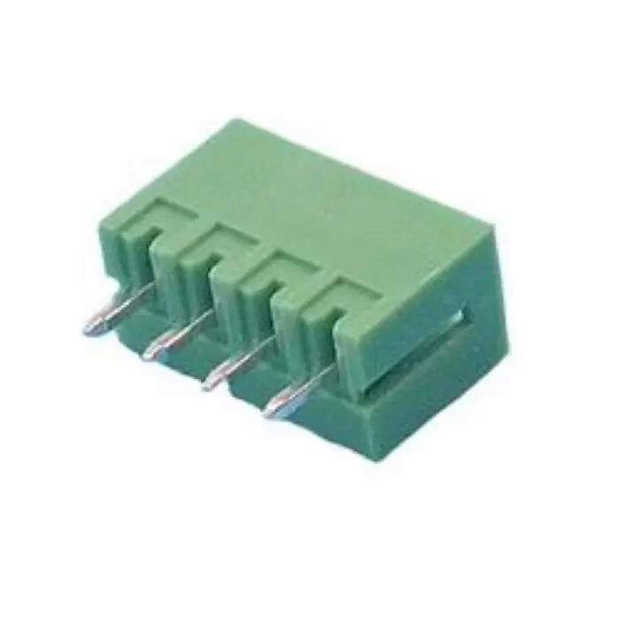 PCB pluggable terminal block 3.5mm pitch horizontal male terminal block aligned dual row pin header