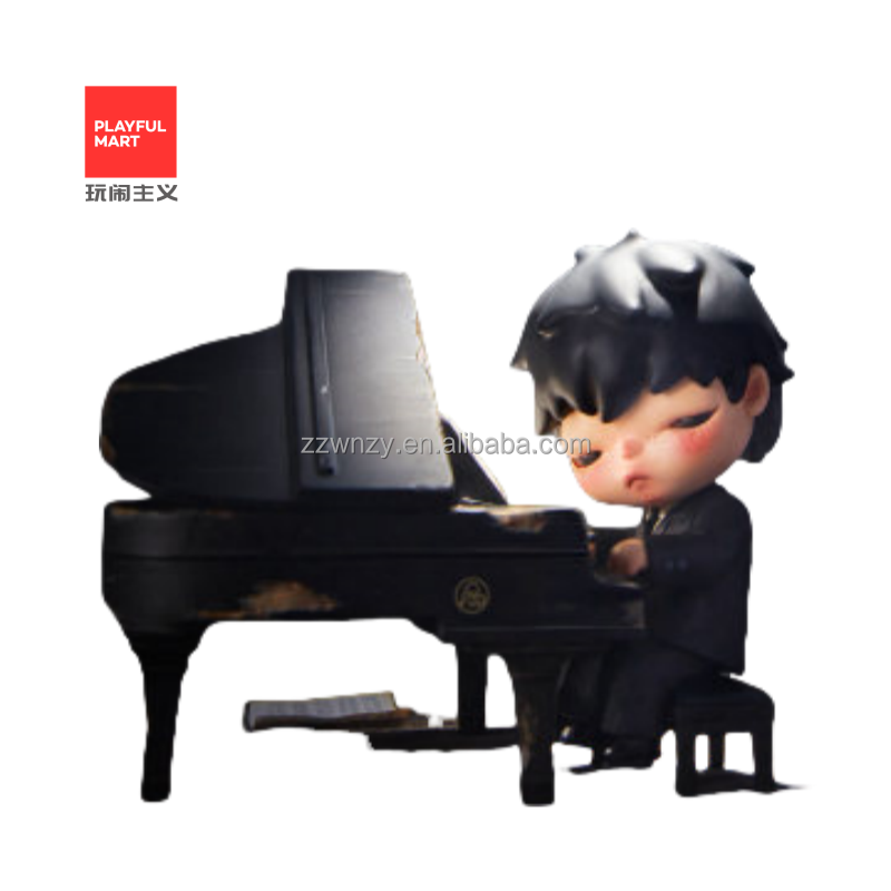【未開封】POP MART HIRONO The Pianist Pop Mart Hirono The Pianist Figure - US