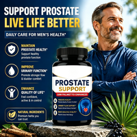 Capsules de Palmier Serruier Lyrabird OEM, 30 Multivitamines à base de plantes avec Zinc et Sélénium, Soutiennent la Santé de la Prostate et des Voies Urinaires des Hommes