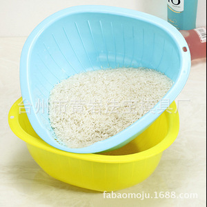 Passoire à riz en plastique avec drain pour la cuisine - Product Image 5