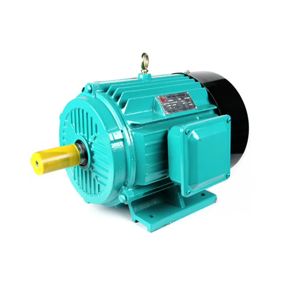 Motor eléctrico de inducción eléctrica trifásica de CA, motor de inducción eléctrico de alta potencia, 2.2KW, 3HP, 2kW, 1 unidad