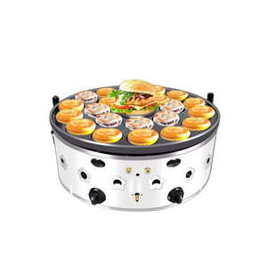 Máquina comercial de hamburguesas de huevo a gas con 26 orificios para tiendas de comida callejera - Product Image 2