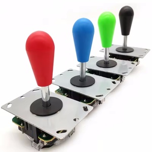 Accessoire de jeu d'arcade : Joystick de style Sanwa avec boule ovale 5 broches, Joystick de combat Sanwa JAMMA pour machine <span class=keywords><strong>à</strong></span> monnayeur - Product Image 6