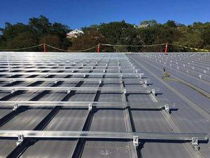 SOEASY Kit de Montaje Solar al por Mayor con Soporte en L de Aluminio, Conjunto Completo de Soportes en L para Paneles <span class=keywords><strong>Solares</strong></span> en Techos Metálicos - Product Image 4