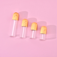 Nouveauté : Mini flacon roll-on en verre de 1 ml, 2 ml, 3 ml, 5 ml avec bouchon imitation bois, flacon vide à bille roulante pour huiles essentielles et parfums