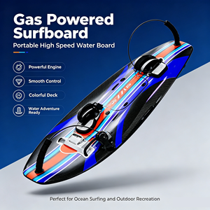 Planche de surf à moteur 125cc à essence, entièrement en fibre de carbone, vitesse maximale 56 km/h, moteur 2 temps, sports nautiques, vente en gros - Product Image 2