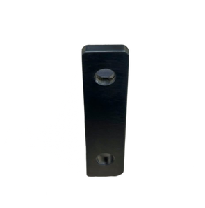 Pièces en acier inoxydable usinées par CNC, composants d'usinage CNC de précision, support en T avec contreboisage circulaire (pièce usinée) - Product Image 5